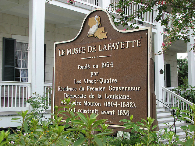 Lafayette Museum in Louisiana