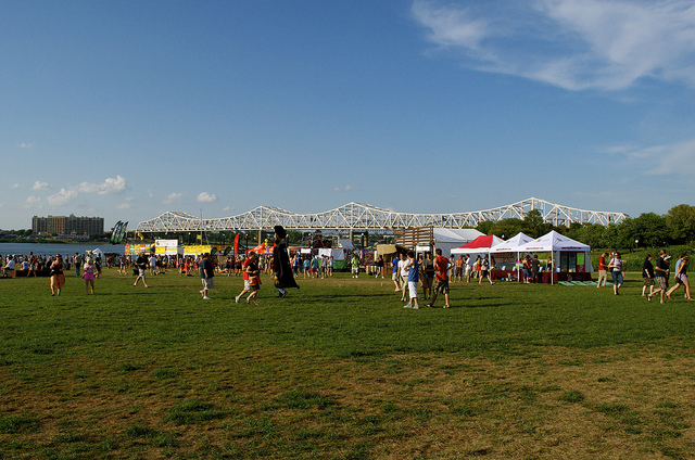 Festival at Waterfront Park in Louisville
